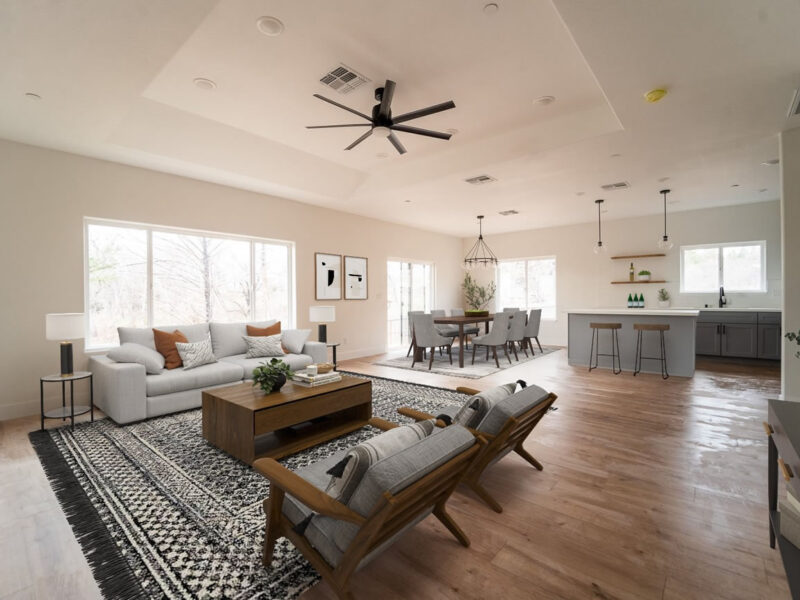 Open Concept Living Space Renovation