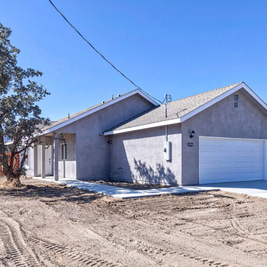 New Construction Home Front Exterior