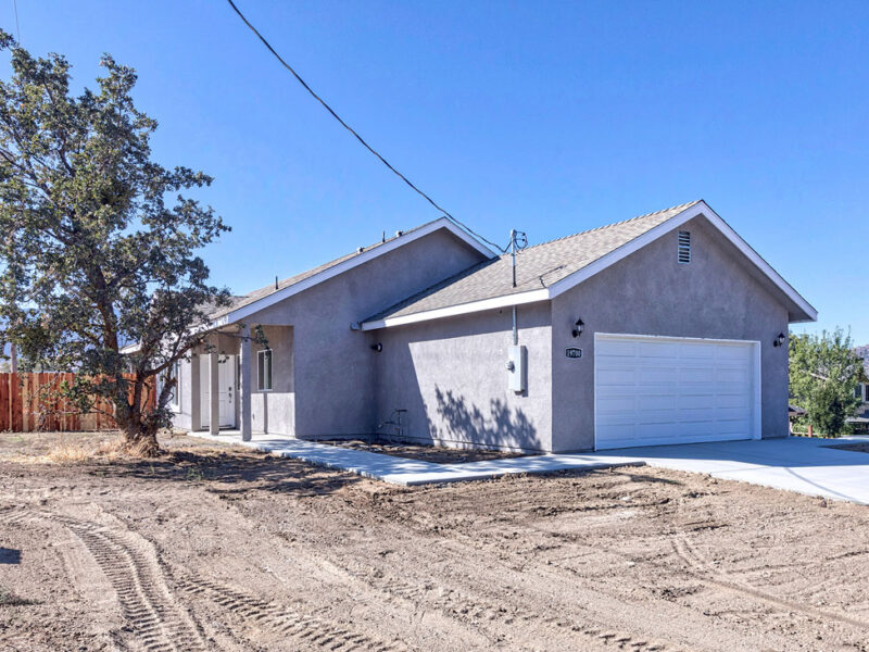 New Construction Home Front Exterior